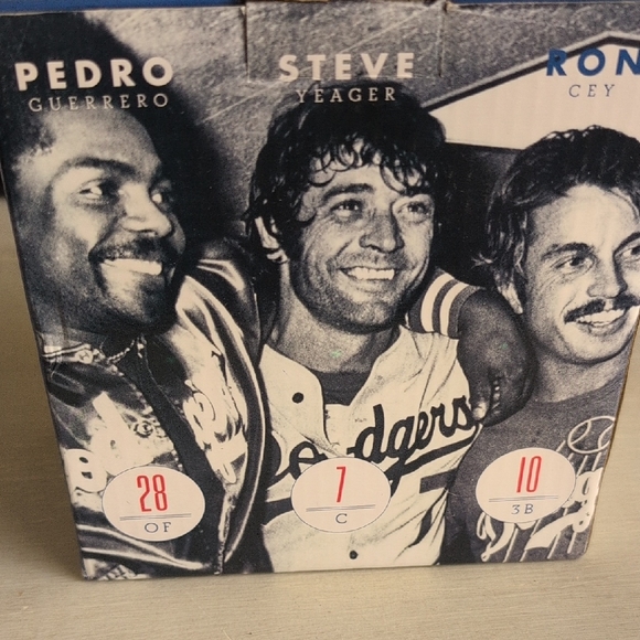 1981 World Series Tri-MVPs Bobblehead Set - Blue